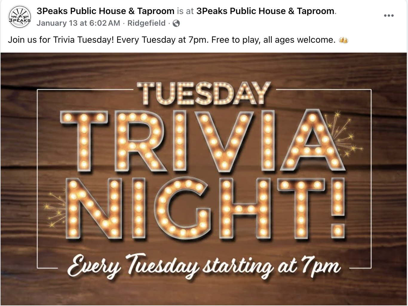 three peaks trivia