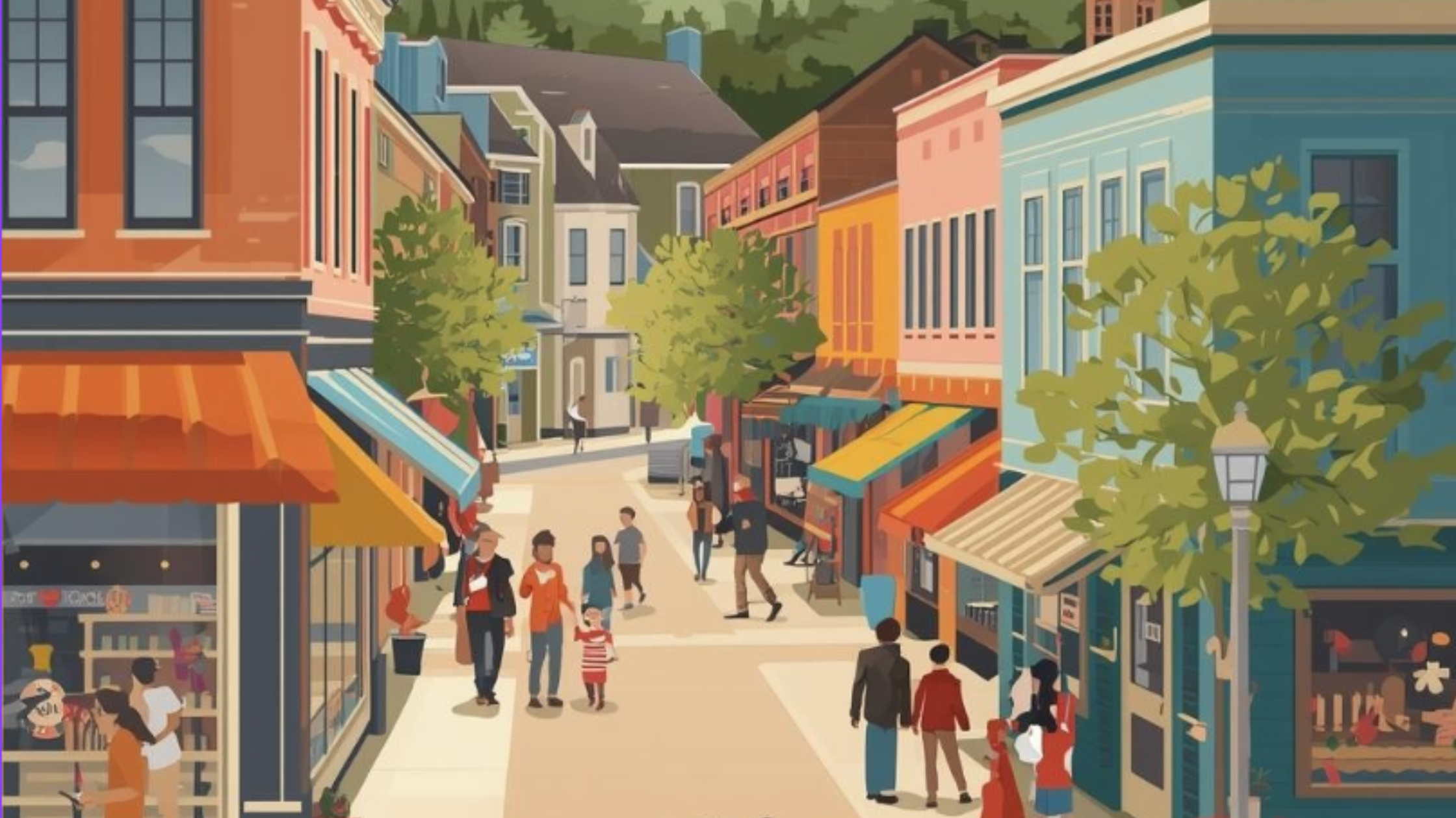 Downtown Ridgefield, Washington