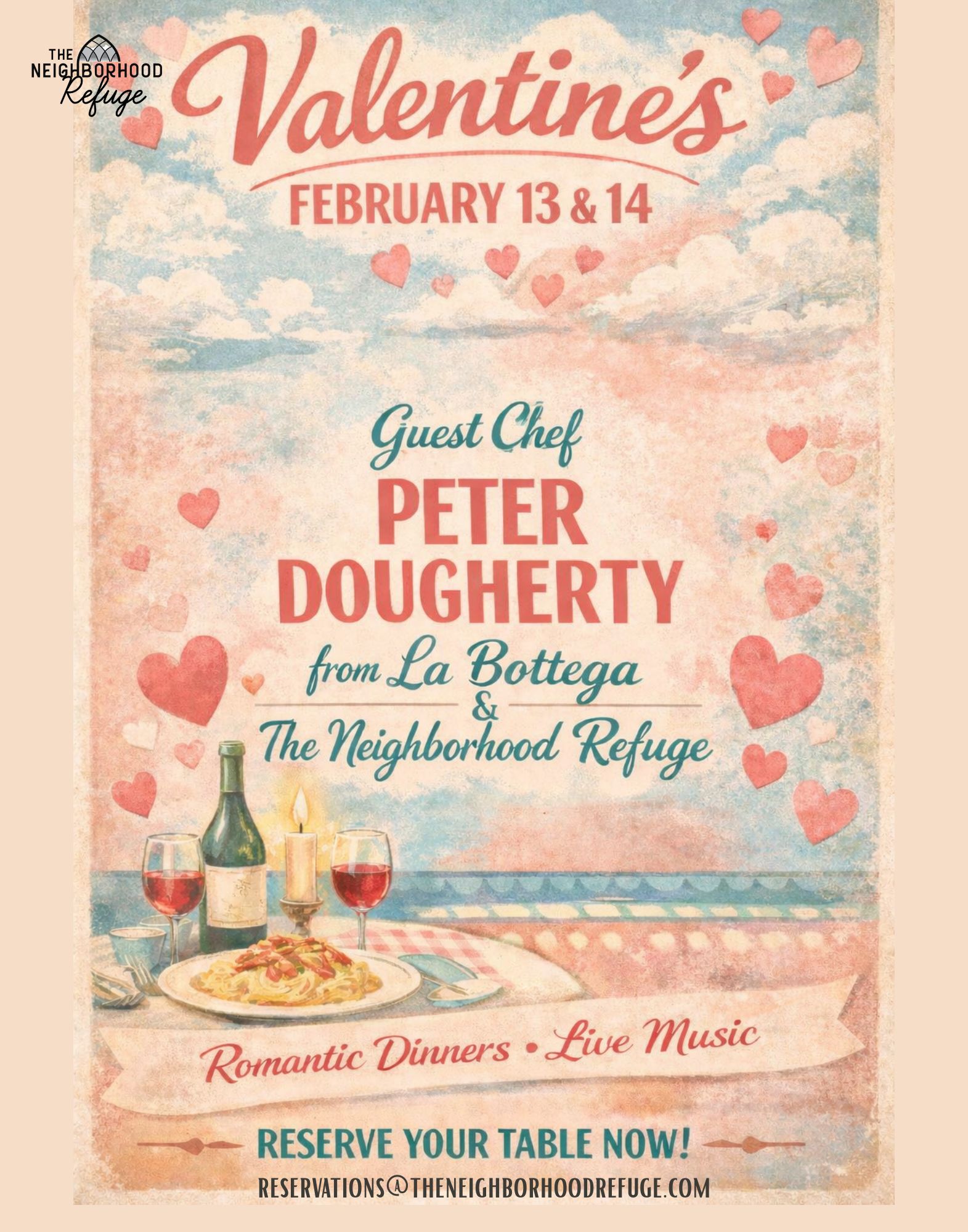 peter dougherty la bottega the neighborhood refuge Peter doughty at the neighborhood refuge