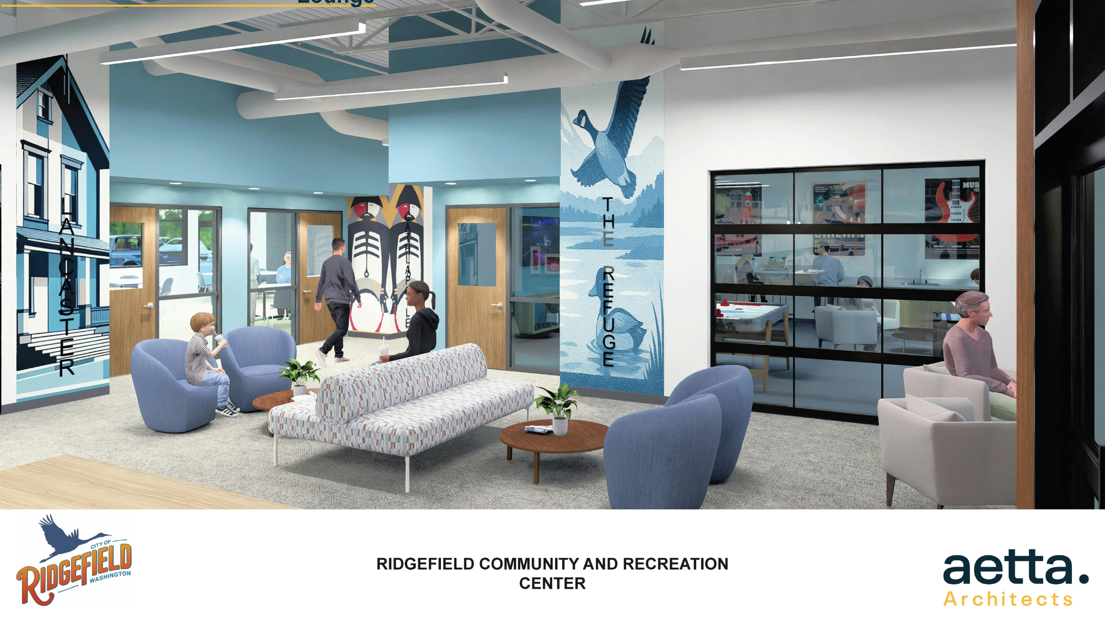 lounge ridgefield community center
