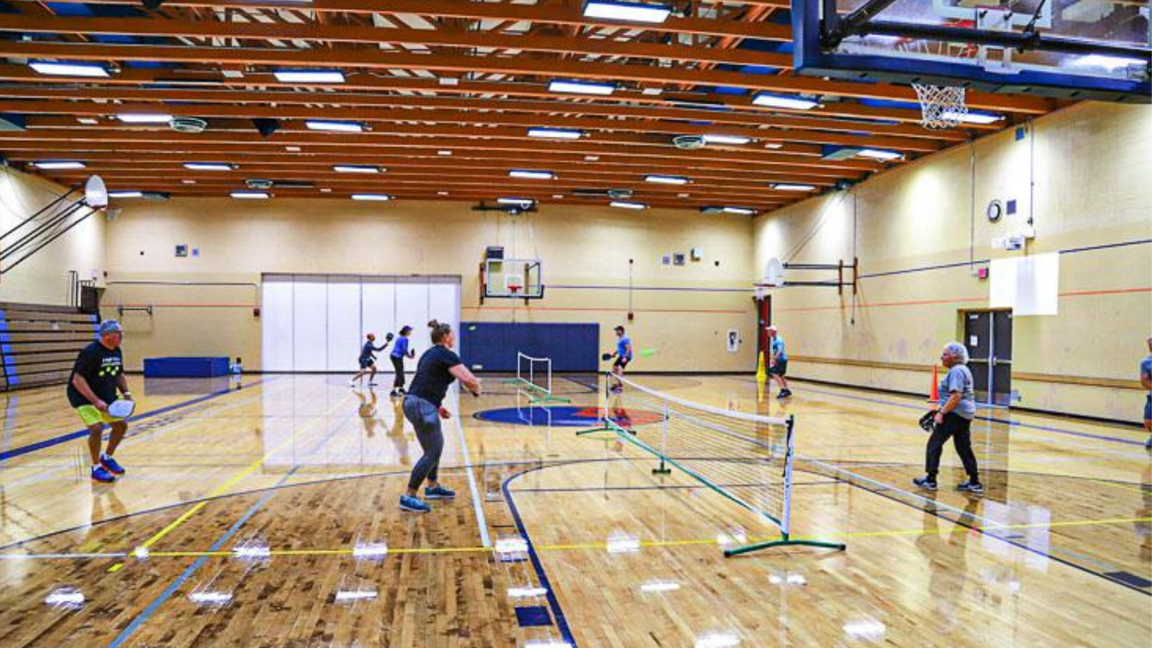 pickleball at the RACC