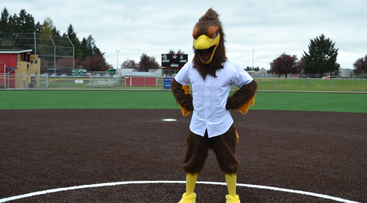 Ridgefield Raptors Mascot