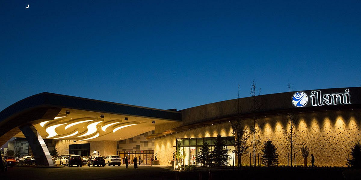 ilani Casino Resort exterior, Ridgefield WA