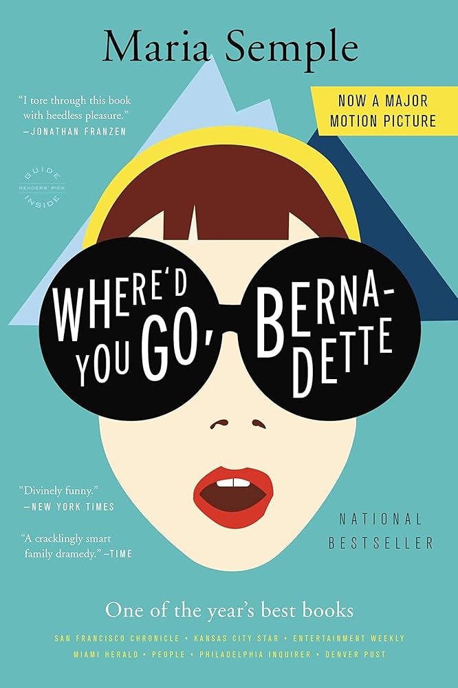 Where'd You Go Bernadette book cover