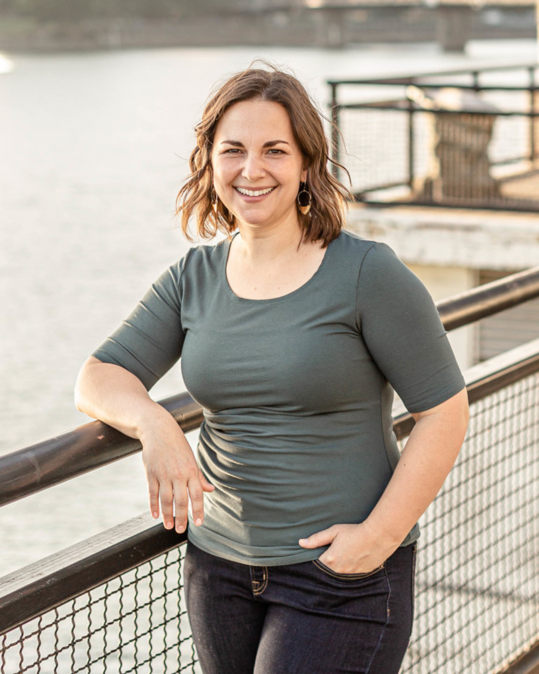Adriana Baer, host of I'm Into This Place podcast