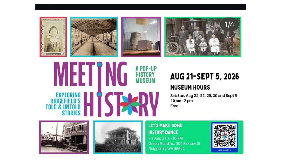 Pop up history museum at the Greely Building