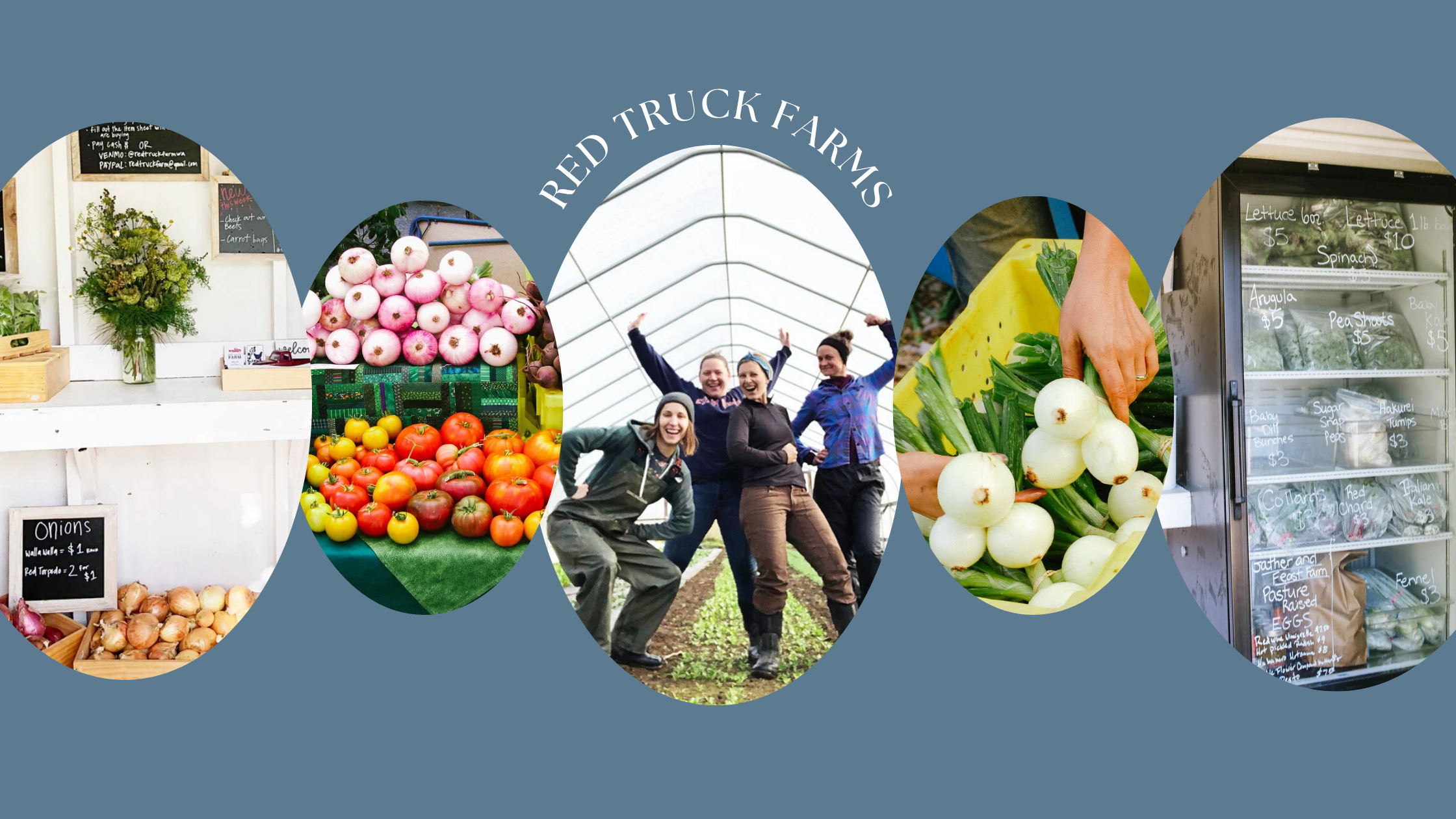 Red Truck Farm honor stand in Ridgefield