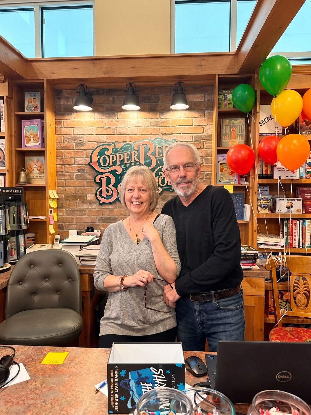 Interior of Copper Bell Bookshop in Ridgefield, Washington